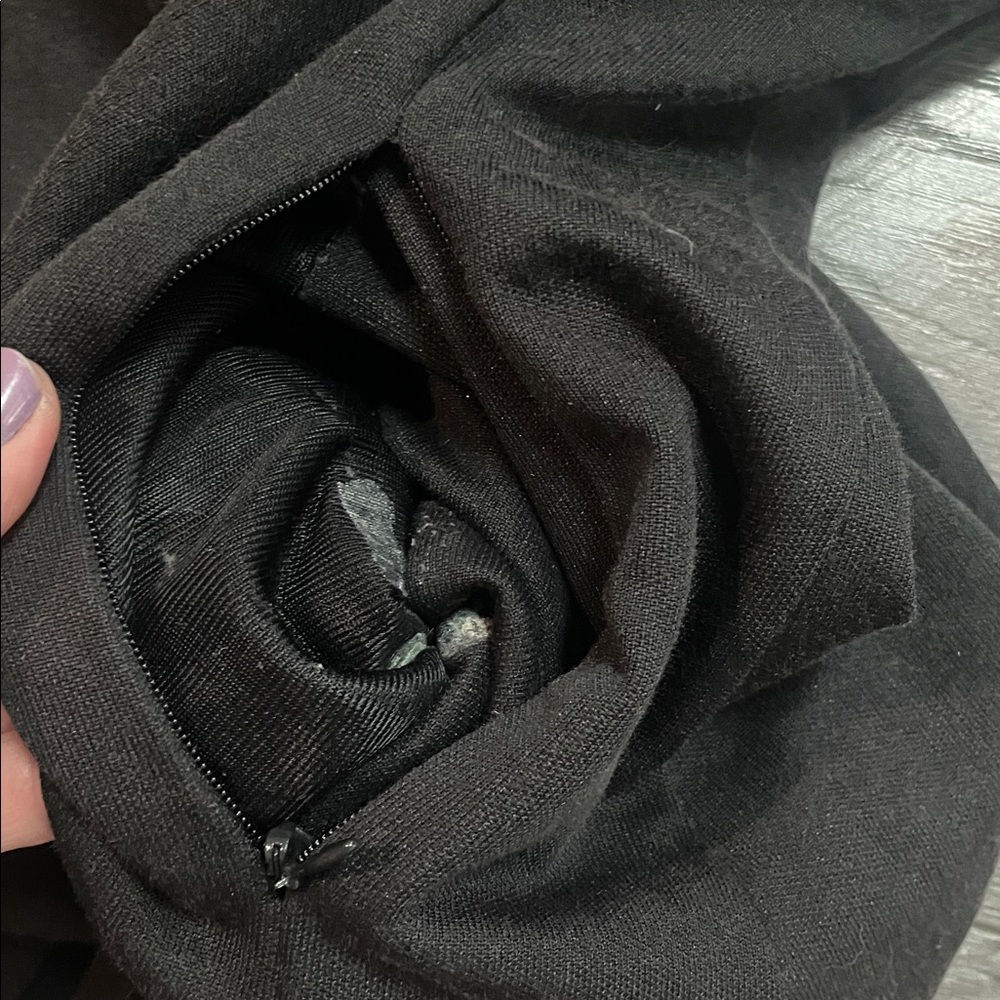 Adidas Contemporary black  hearts on inside Zip Up Track Jacket - Picture 9 of 11